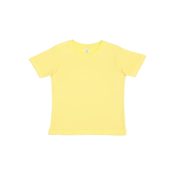 Rabbit Skins 3321 - Fine Jersey Toddler T-Shirt, Butter, 3T
