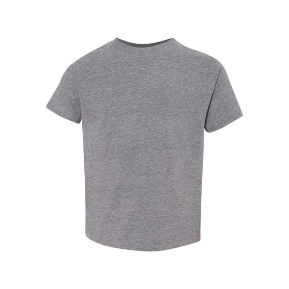 Rabbit Skins 3321 - Fine Jersey Toddler T-Shirt, Granite Heather, 3T