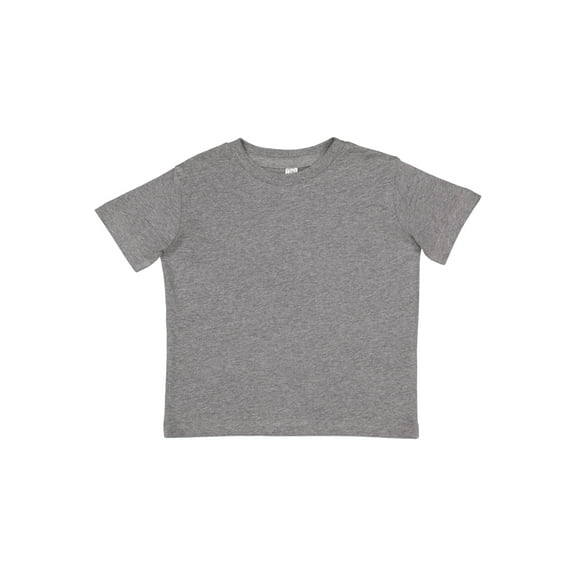 Rabbit Skins 3321 - Fine Jersey Toddler T-Shirt, Granite Heather, 4T