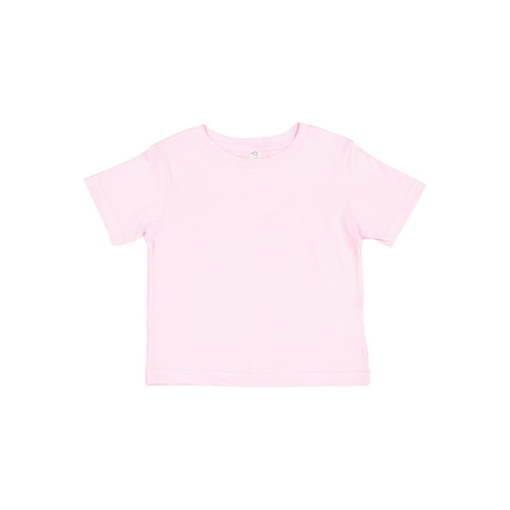 Rabbit Skins 3321 - Fine Jersey Toddler T-Shirt, Pink, 2T