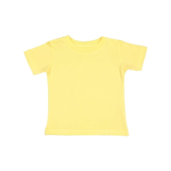 Rabbit Skins 3322 Infant Fine Jersey T-Shirt - Butter- 24 Months
