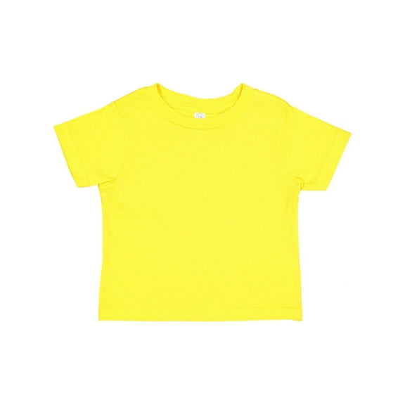 Rabbit Skins 3322 Infant Fine Jersey T-Shirt - Yellow- 12 Months