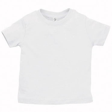 Rabbit Skins 3322 Infant Short Sleeve T-Shirt – 100% Cotton Crew Neck, Fine Jersey, Sizes 6M-24M