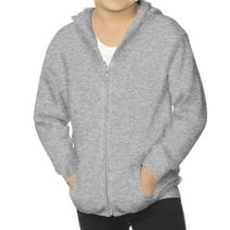 Rabbit Skins 3346 Toddler Full-Zip Fleece Long Sleeve Hoodie - Fine Cotton Polyester Toddler Pullover 2T 4T 5/6T - Perfect Kids Unisex Hooded With Pocket for Boys Girls Gift