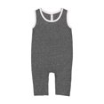 thumbnail image 1 of Rabbit Skins Infant Harborside Mlange Tank Romper, 1 of 2