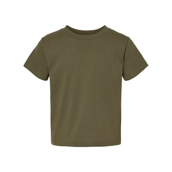 Rabbit Skins 5.5 oz Jersey Short-Sleeve T-Shirt (RS3301) Military Green, 3T