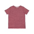thumbnail image 1 of Rabbit Skins  Toddler Harborside Melange T-Shirt, Burgundy Melange - Size 7, 1 of 2
