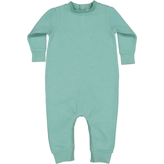 Rabbit Skins B07238174 Infant Fleece One-Piece Bodysuit, Saltwater - 18 Month