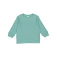 thumbnail image 1 of Rabbit Skins B24638330 Toddler Fine Jersey Long Sleeve T-Shirt, Saltwater - 5 to 6 Months, 1 of 2
