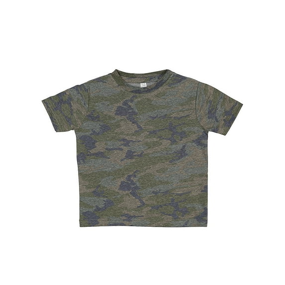 Rabbit Skins B32138963 Infant Fine Jersey T-Shirt, Vintage Camo - 12 Month