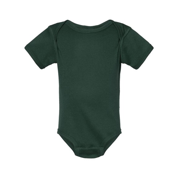 Rabbit Skins Baby Bodysuit Girl & Boy | Newborn 0-3 Months to 24 Month Toddler, Snap Easy Closure, Forrest, 18 Months