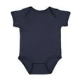thumbnail image 1 of Rabbit Skins, Baby Soft Fine Jersey Short Sleeve Bodysuit, Denim, 18 Months, 1 of 3