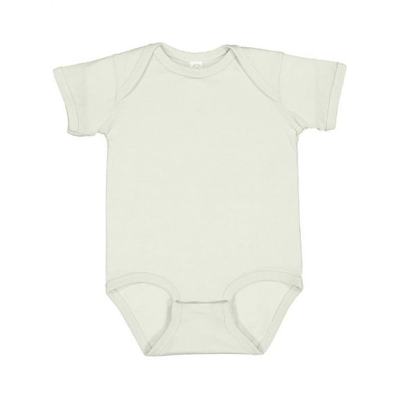 Rabbit Skins, Baby Soft Fine Jersey Short Sleeve Bodysuit, Honeydew, 6 Months