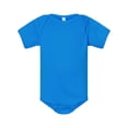 thumbnail image 1 of Rabbit Skins Baby Soft Short-Sleeve Bodysuit (4400) Cobalt, 12M, 1 of 4