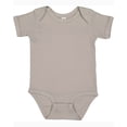 thumbnail image 1 of Rabbit Skins, Baby Soft Short-Sleeve Bodysuit , Titanium, 24 Months, 1 of 3
