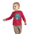 thumbnail image 1 of Rabbit Skins Born To Run The World Toddler Long Sleeve Tee, 1 of 4