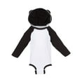 thumbnail image 1 of Rabbit Skins Fine Jersey Infant Character Hooded Long Sleeve Bodysuit with Ears, 1 of 4