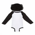 thumbnail image 1 of Rabbit Skins Fine Jersey Infant Character Hooded Long Sleeve Bodysuit with Ears, 1 of 4