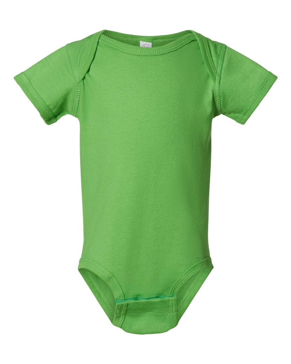 Rabbit Skins Fine Jersey Lap Shoulder Bodysuit (4424) Apple, New Born