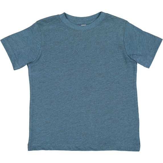 Rabbit Skins Fine Jersey Toddler T-Shirt Boy & Girl| Kids Tee| Blank Child Tshirt, Bermuda Blackout, 2