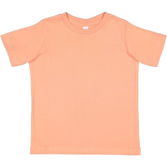 Rabbit Skins Fine Jersey Toddler T-Shirt Boy & Girl| Kids Tee| Blank Child Tshirt, Sunset, 2