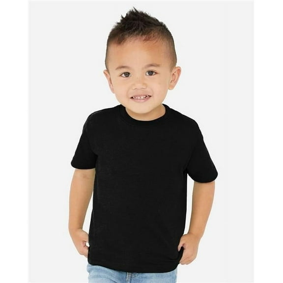 Rabbit Skins Fine Jersey Toddler T-Shirt Boy & Girl| Kids Tee| Blank Child Tshirt, Tradewind, 4