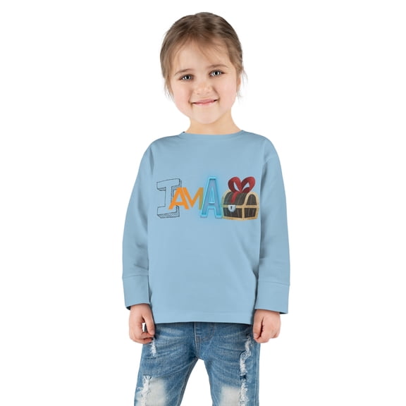 Rabbit Skins I Am A Treasure Toddler Long Sleeve Tee