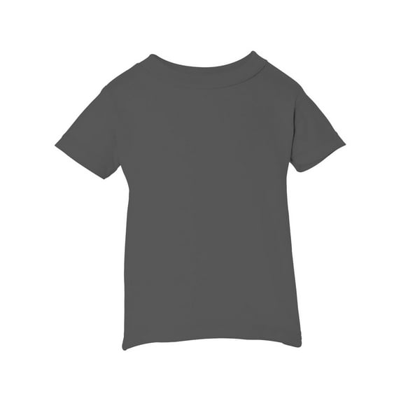 Rabbit Skins Infant 5.5 oz. Short-Sleeve T-Shirt, Charcoal 18M