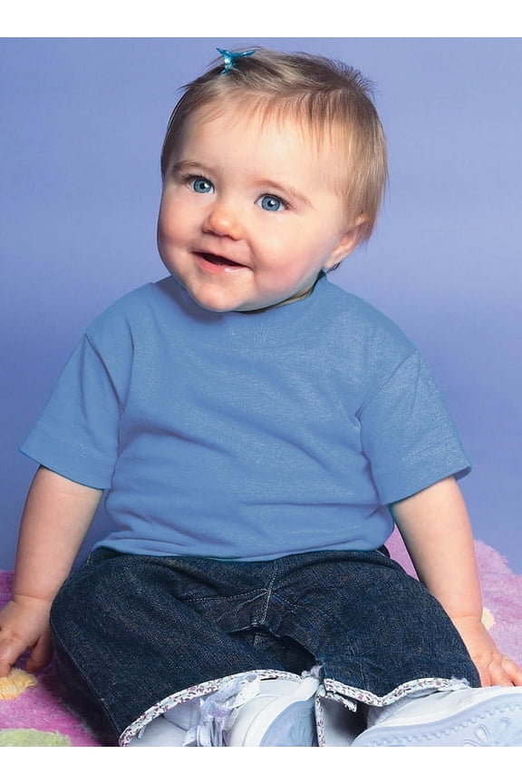 Infant 5.5 oz. Short-Sleeve T-Shirt, Cobalt 6M