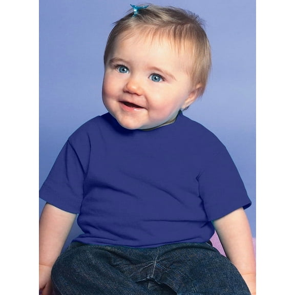 Rabbit Skins Infant 5.5 oz. Short-Sleeve T-Shirt, Royal 12M