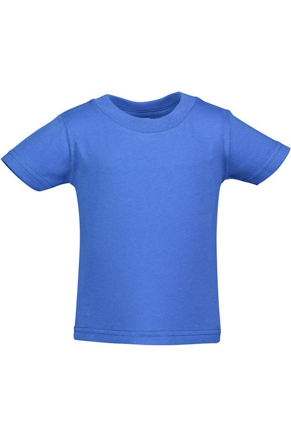 Infant 5.5 oz. Short-Sleeve T-Shirt, Royal 18M