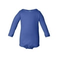 thumbnail image 1 of Rabbit Skins Infant Baby Girl's Long Sleeve Baby Rib Bodysuit, Style 4411, 1 of 3