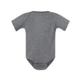 thumbnail image 1 of Rabbit Skins - Infant Baby Rib Bodysuit - 4400 - Granite Heather - Size: 18M, 1 of 3
