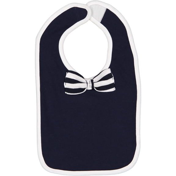 Rabbit Skins Infant Baby Rib Bow Tie Bib - R1002