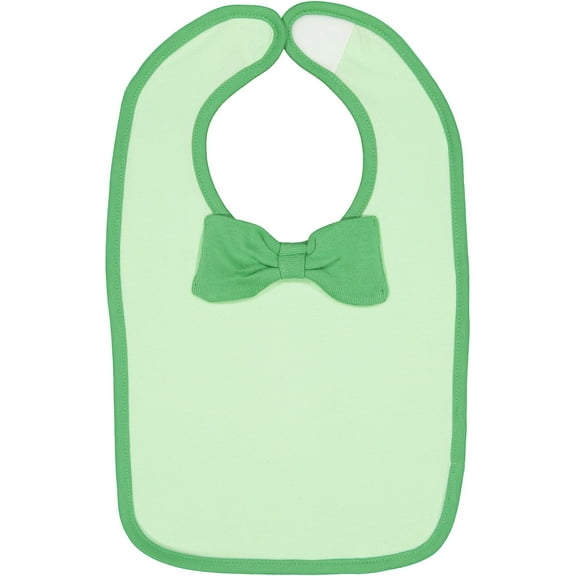 Rabbit Skins Infant Baby Rib Bow Tie Bib - R1002