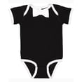 thumbnail image 1 of Rabbit Skins Infant Baby Rib Bow Tie Bodysuit, 1 of 1