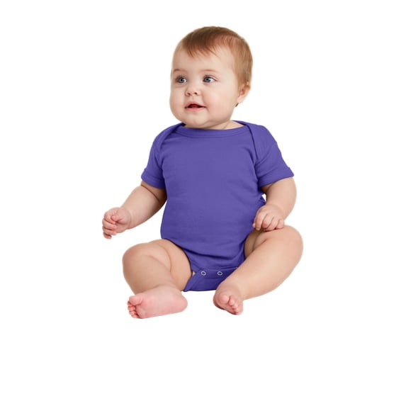 Rabbit Skins Infant Baby Rib Lap Shoulder Creeper