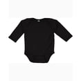 thumbnail image 1 of Rabbit Skins Infant Baby Rib Lap Shoulder Long Sleeve Creeper - 4411, 1 of 1