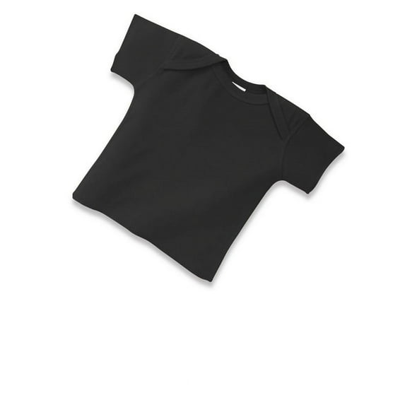 Rabbit Skins Infants Baby Rib Lap Shoulder T-Shirt