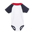 thumbnail image 1 of Rabbit Skins Infant Baseball Fine Jersey Bodysuit, 1 of 3