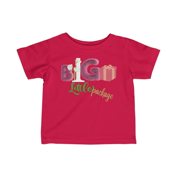 Rabbit Skins Infant Big Gift, Little Package Tee