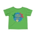 thumbnail image 1 of Rabbit Skins Infant Born To Run The World Tee, 1 of 2