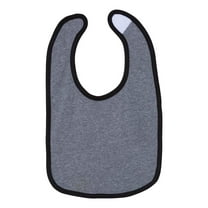Rabbit Skins Infant Contrast Trim Premium Jersey Bib