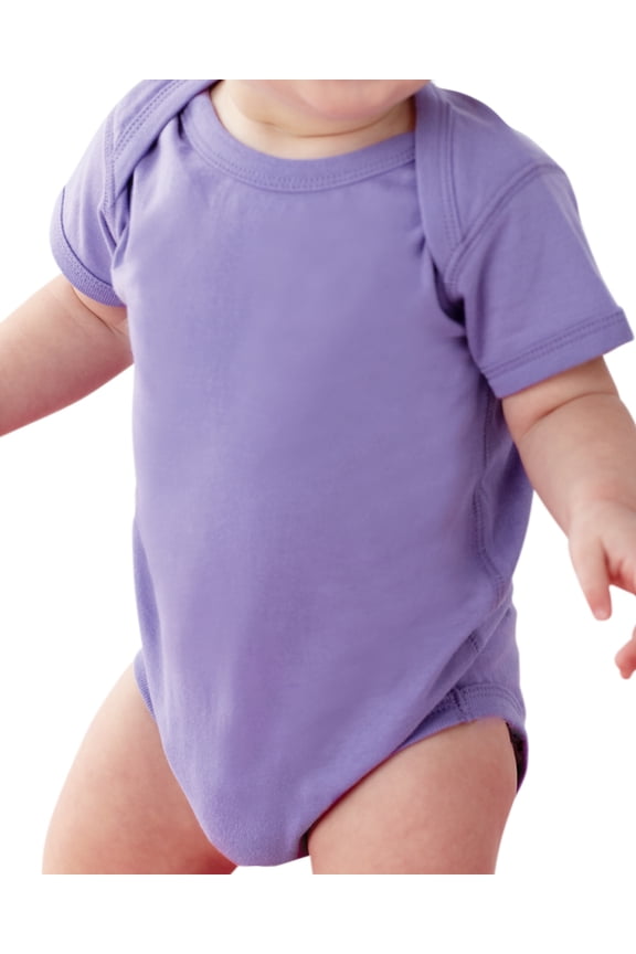 Infant Fine Jersey Bodysuit - NB / Lavender