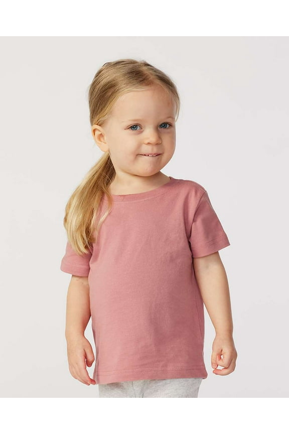 Infant Fine Jersey T-Shirt - MAUVELOUS - 12MOS
