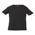 thumbnail image 1 of Rabbit Skins Infant 100% Cotton Jersey Short Sleeve Tee, Black, 6 Months, 1 of 4