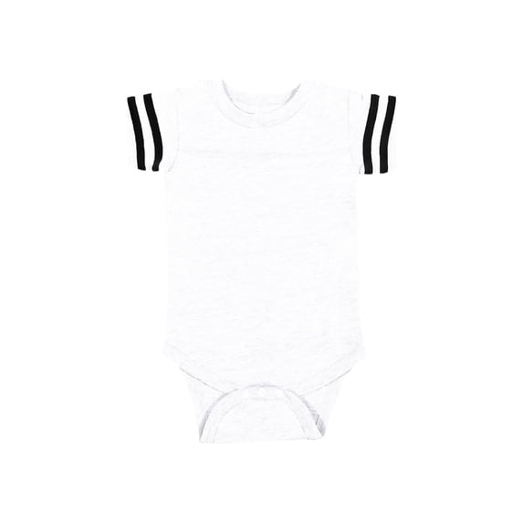 Rabbit Skins Infant Football Fine Jersey Bodysuit, Style 4437