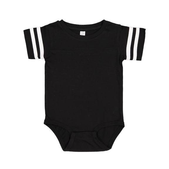 Rabbit Skins Infant Football Fine Jersey Bodysuit