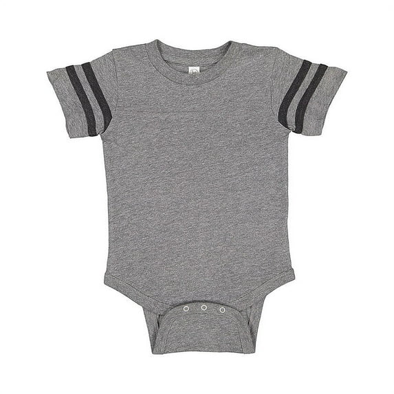 Rabbit Skins Infant Football Fine Jersey Bodysuit