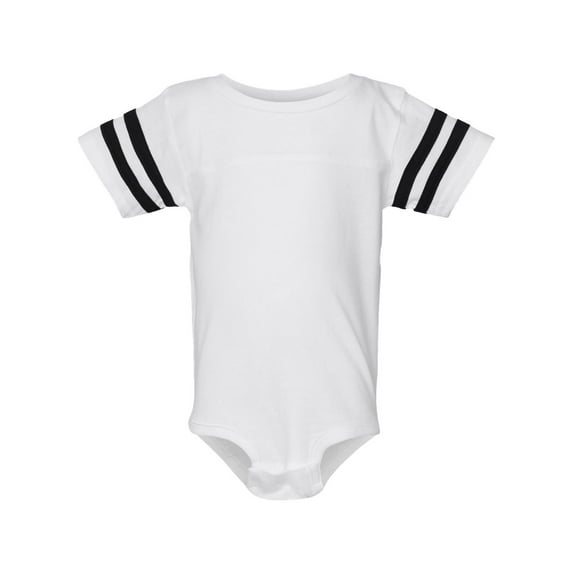 Rabbit Skins Infant Football Fine Jersey Bodysuit